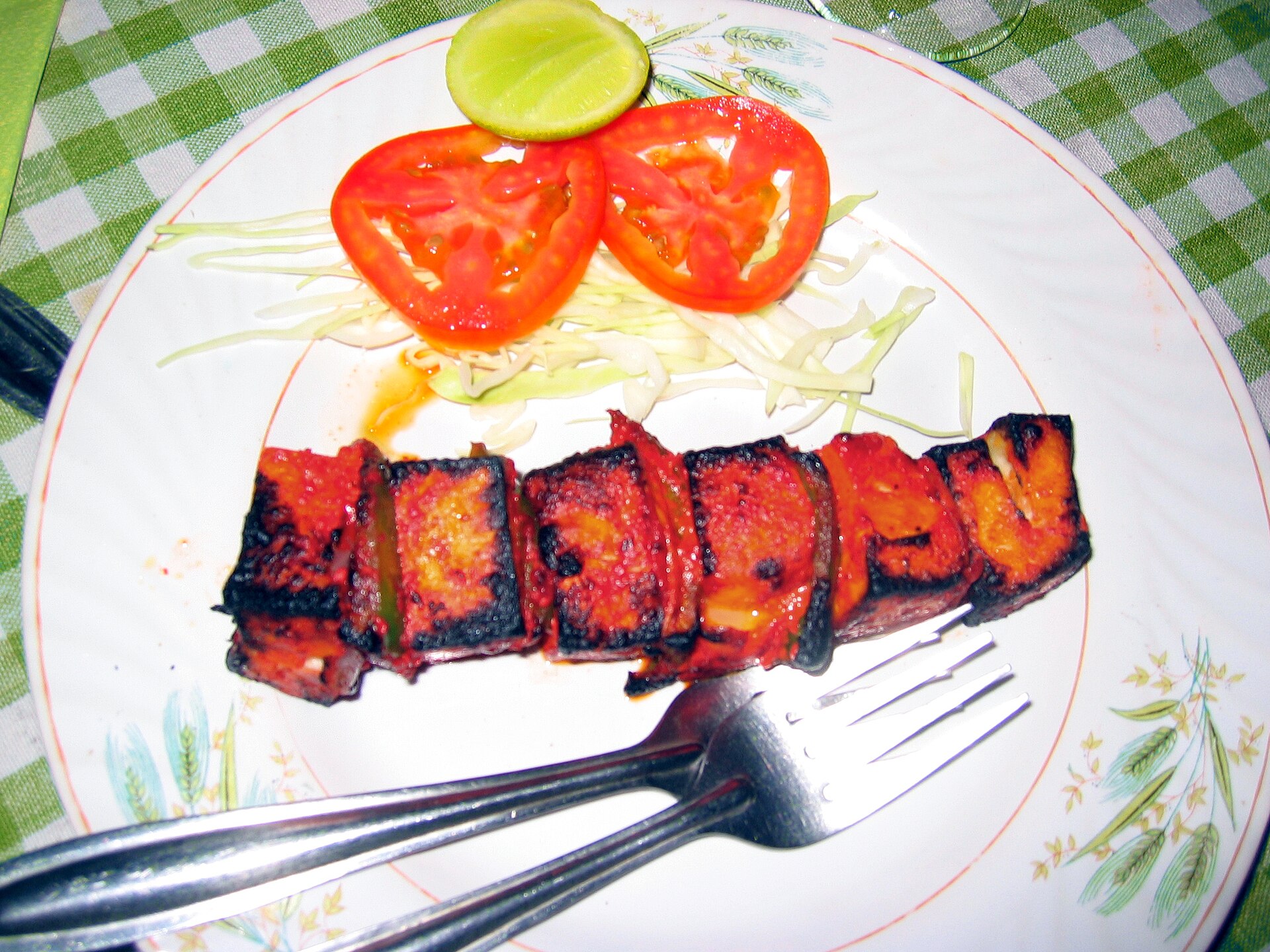 Paneer ghee roast
